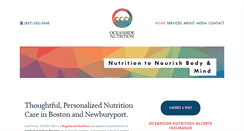 Desktop Screenshot of oceansidenutrition.com